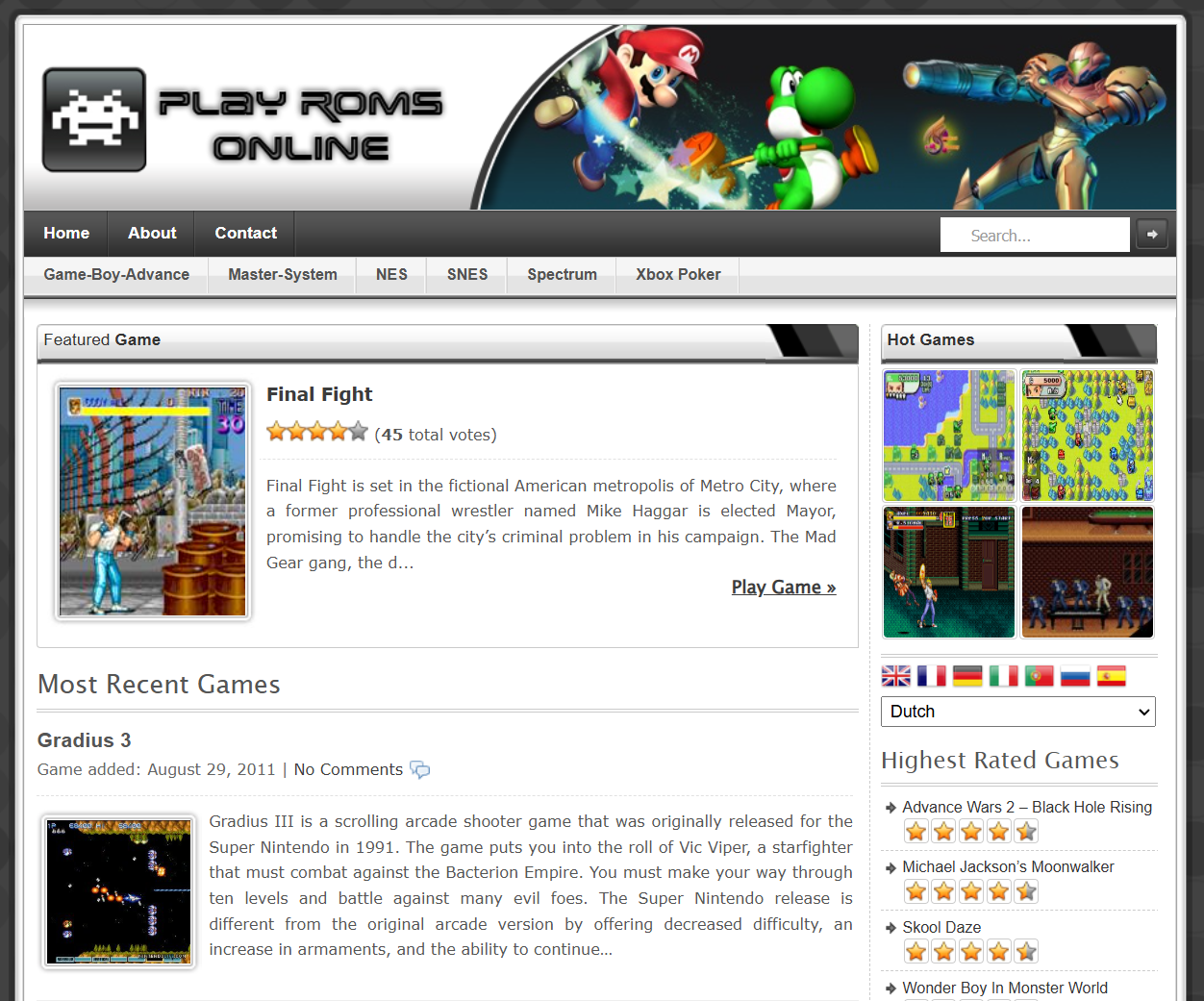 Play Roms Online