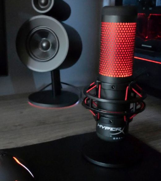 HyperX Quad Cast Condenser Microphone - Abeon Tech